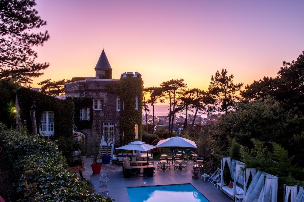Domaine Saint Clair - Le Donjon Hotel Etretat Exterior photo