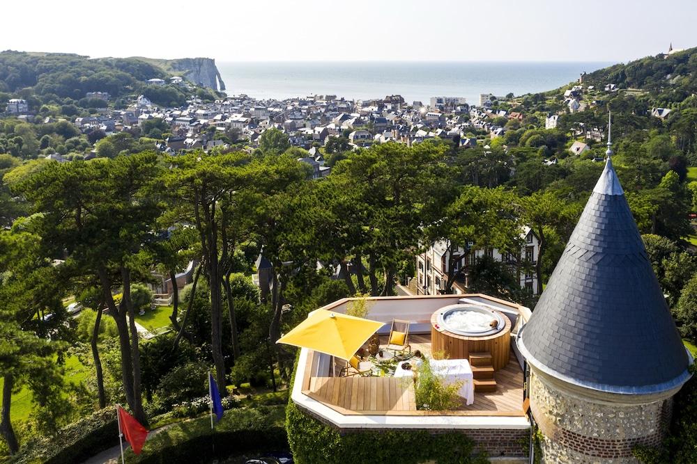 Domaine Saint Clair - Le Donjon Hotel Etretat Exterior photo